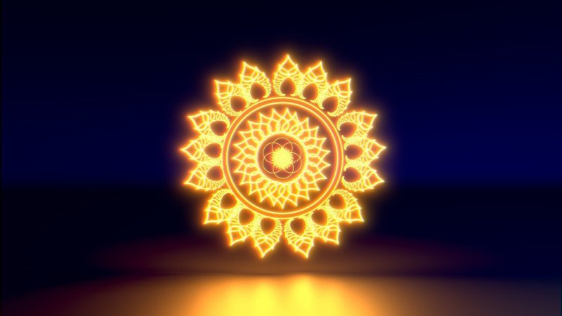 Стилизованное изображение солнца