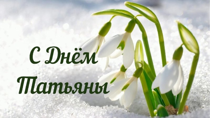 С днем Татьяны