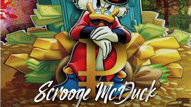 Скрудж макдак биткоин картина