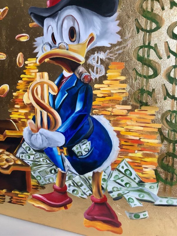 Алмазная мозаика Скрудж макдак