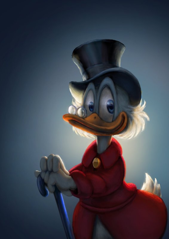 Скрудж макдак арт