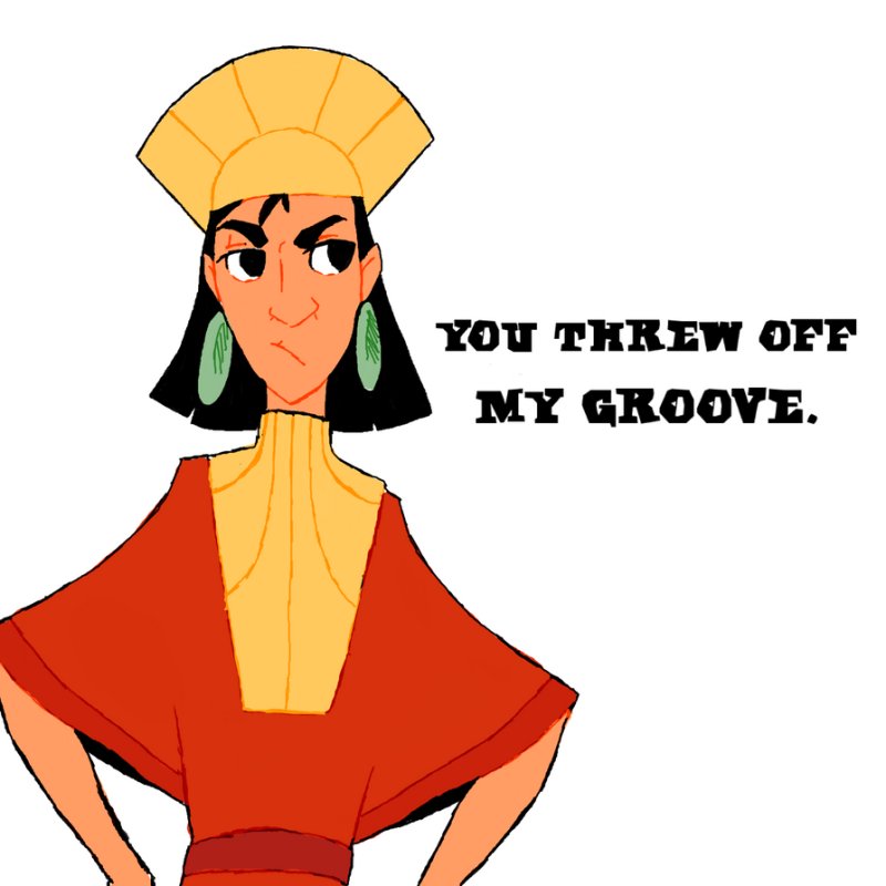 Мелина из мультика кузко