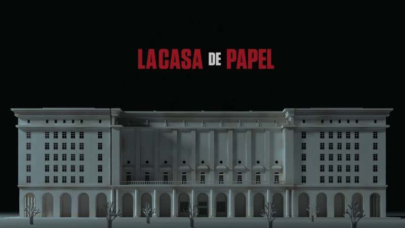 Монетный двор Испании бумажный дом