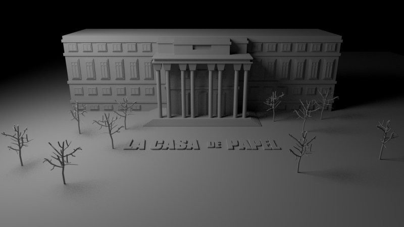 Бумажный дом фон