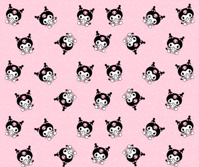 Kuromi Sanrio фон