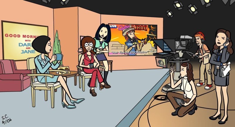 Квин Моргендорфер и Джейн Лейн