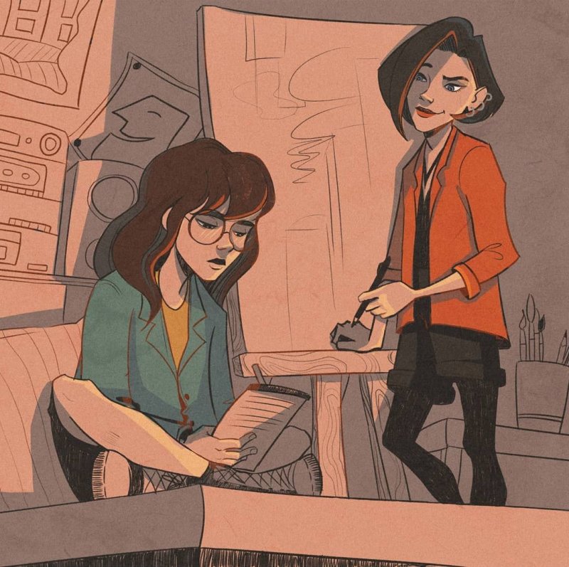 Дарья Моргендорфер и Джейн Лейн Юри