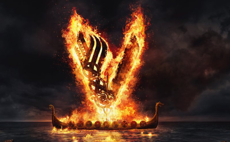 Викинги огонь