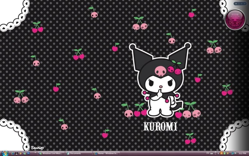 Китти Kuromi Эстетика