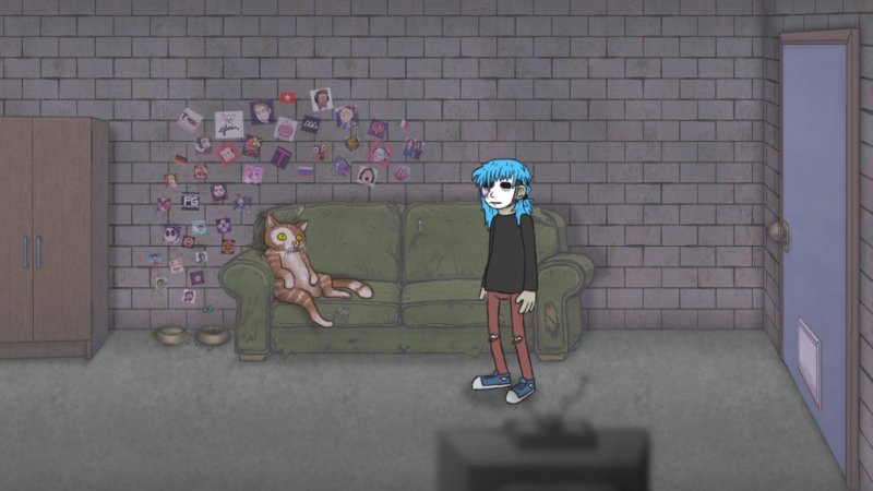 Салли фейс комната Салли