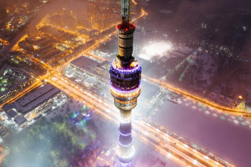 Останкинская телебашня (Ostankino TV Tower)