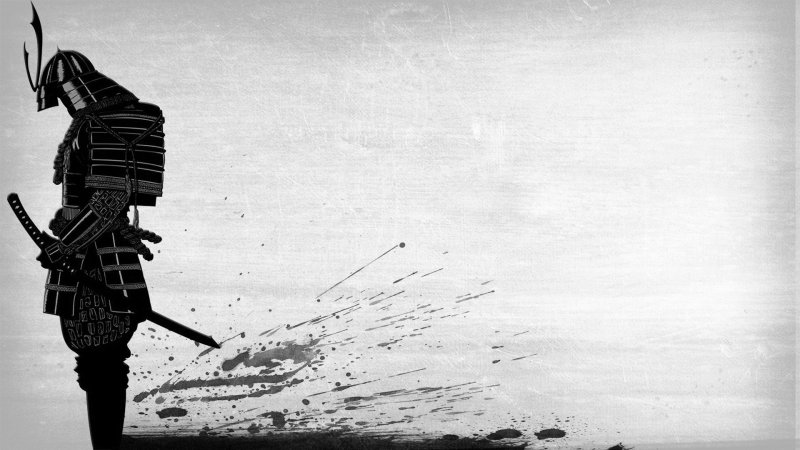 Япония Самурай Ронин фон