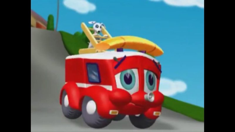 Финли маленькая пожарная машинка