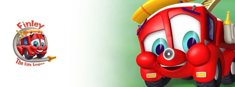 Финли: маленькая пожарная машинка мультсериал кадры