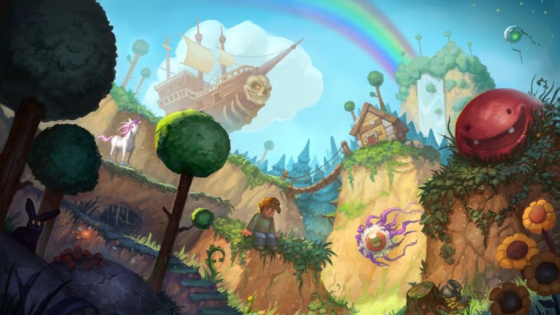 Террария 4к