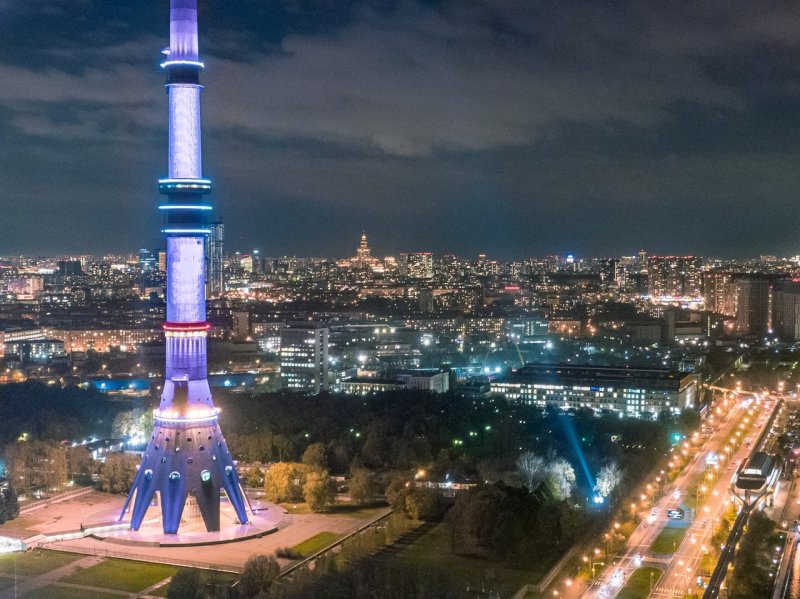 Останкинская телебашня 2023