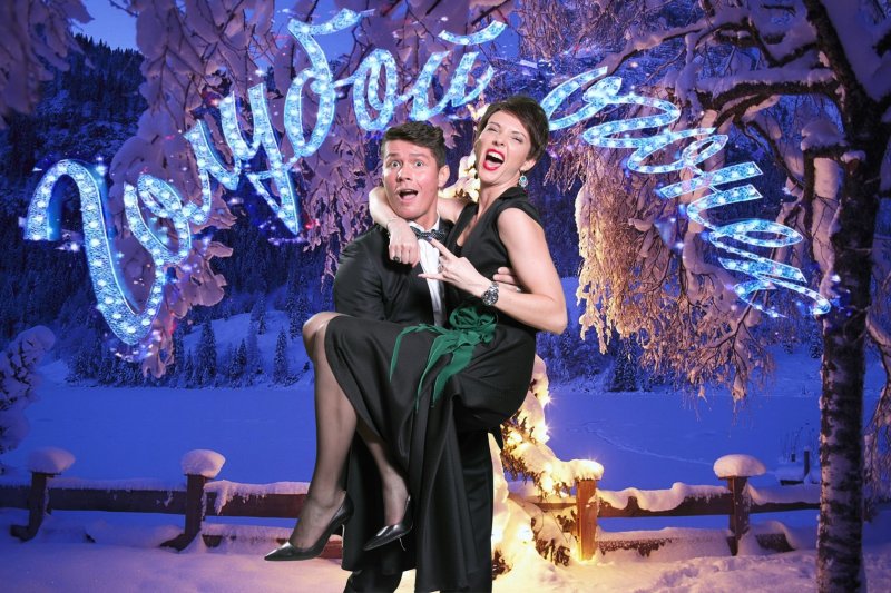 Новогодний голубой огонек на Шаболовке