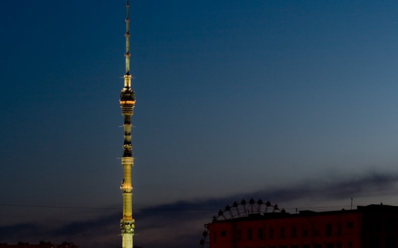 Останкинская телебашня фото