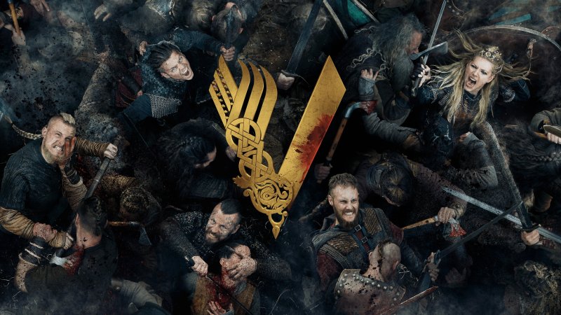 Викинги Рагнар Постер