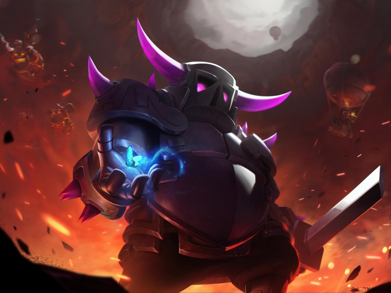 Clash of Clans арт Pekka