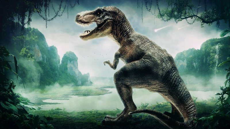 Тираннозавр парк Юрского периода