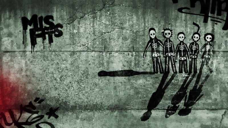 Отбросы сериал лого