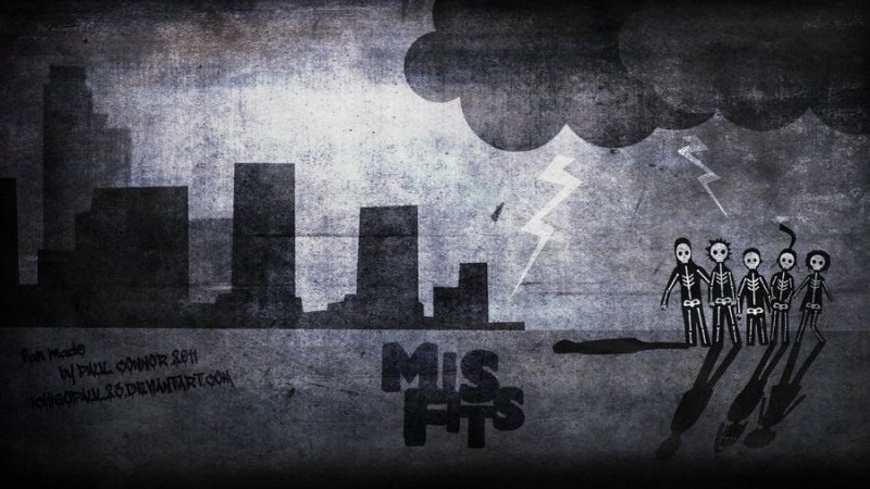 Отбросы сериал обои