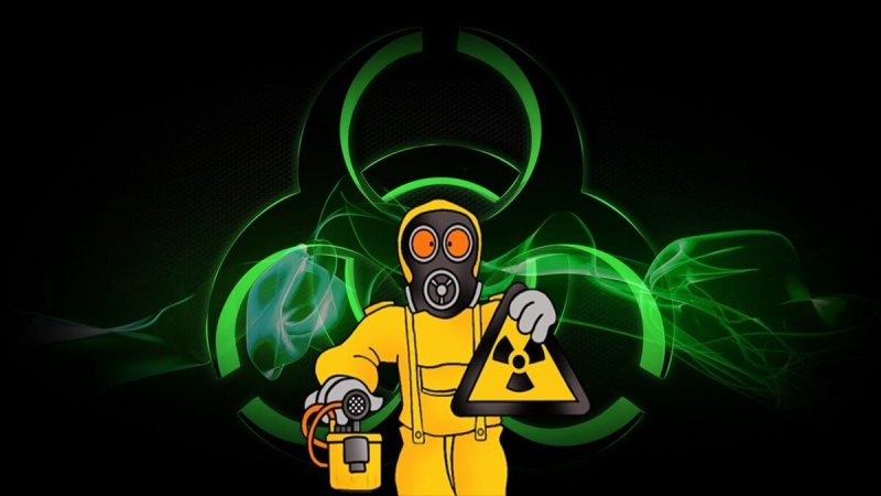 Радиация рисунок