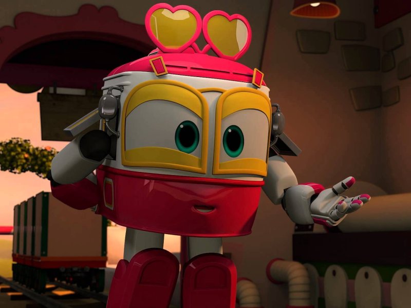 Роботы поезда Бекки Бекки