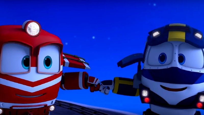 Роботы поезда Кей поезд