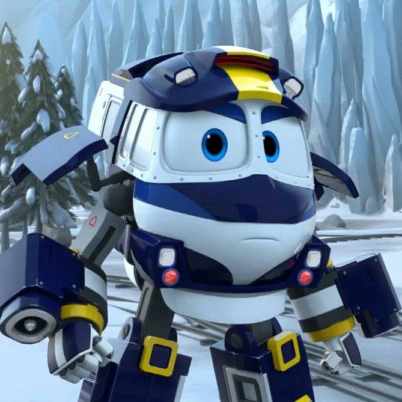 Роботы поезда Кей и Джейн