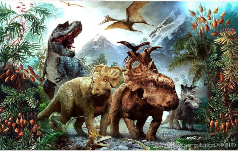 Мир динозавров