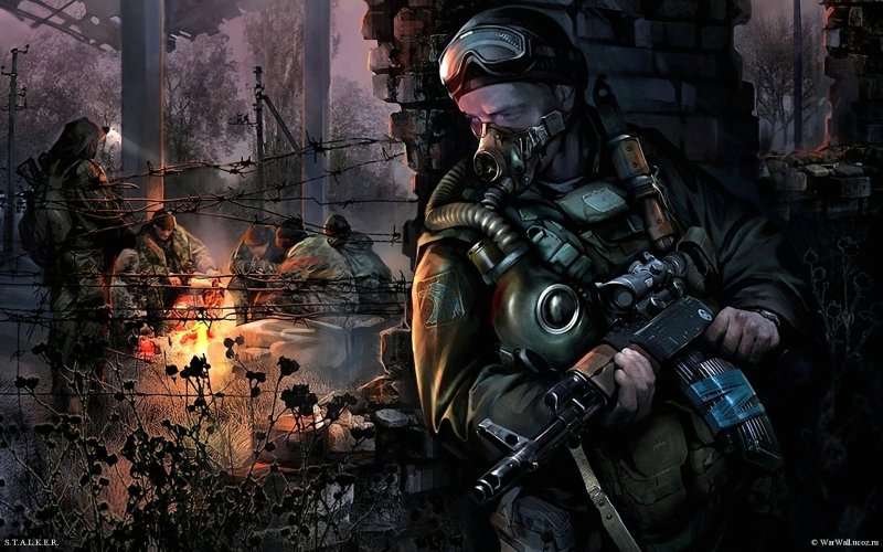 Stalker чистое небо арт