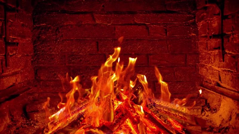 Огонь для камина