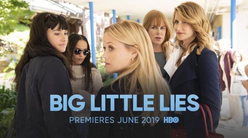 Большая маленькая ложь сериал Постер