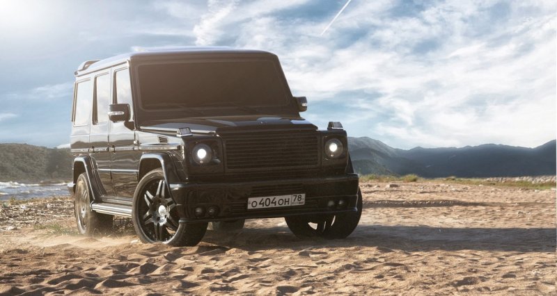 Mercedes Benz Gelandewagen черный 2018