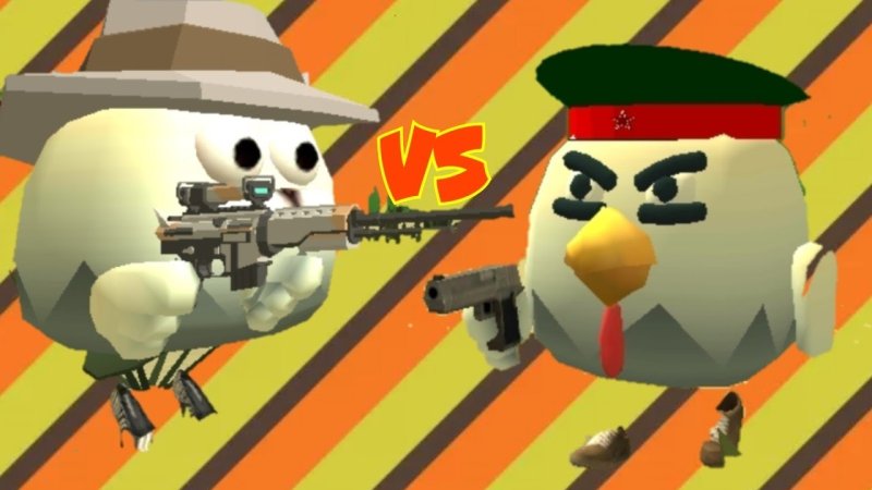 Игра Чикен Ган мультики