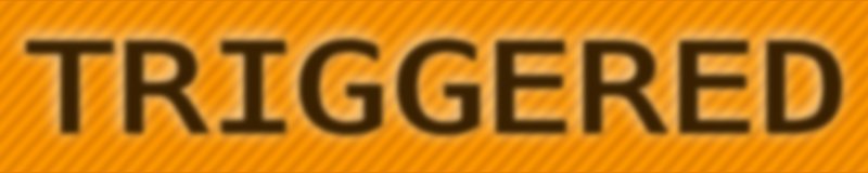 Trigger табличка