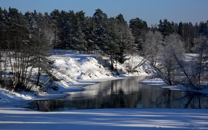 Река (ранняя Весна) Исаак