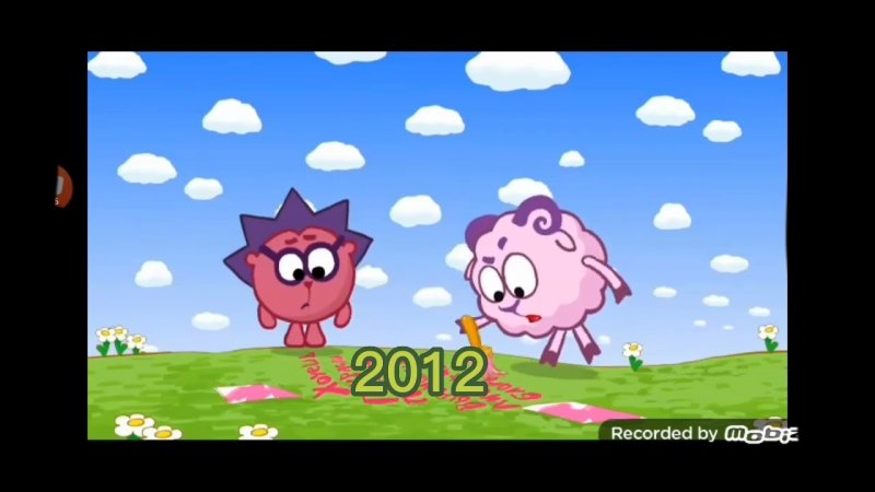 Эволюция смешариков 1968-2018