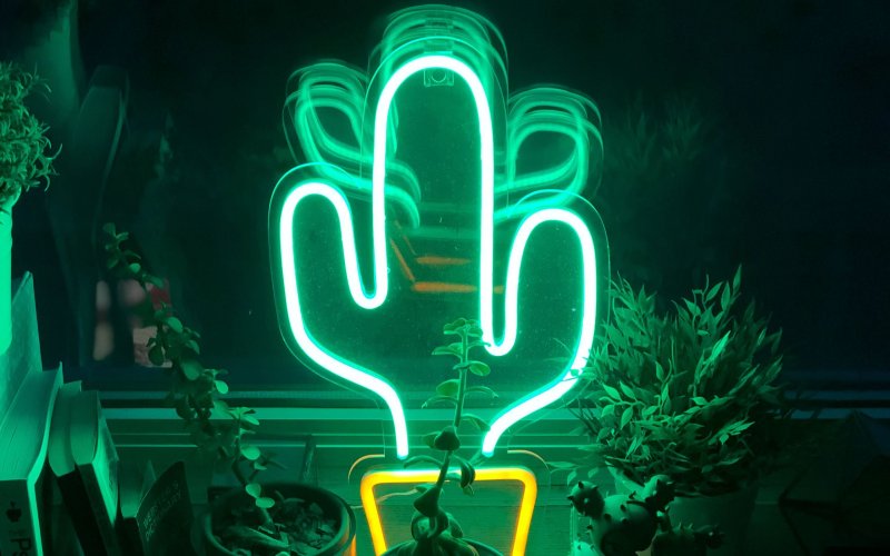 Неоновый фон