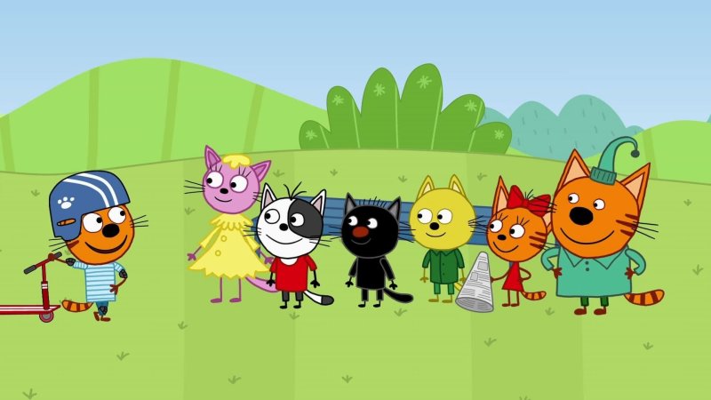 Мультик три кота мультик три кота мультик три кота