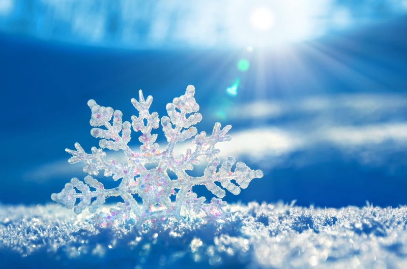 Снежинки на новый год