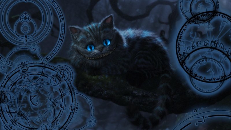 Алиса и Чеширский кот