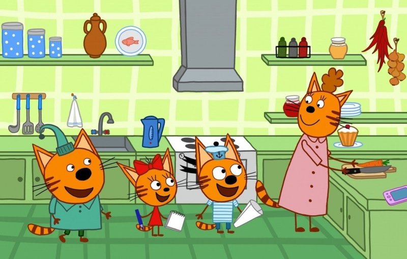 Мультик 3 кота мультик 3 кота