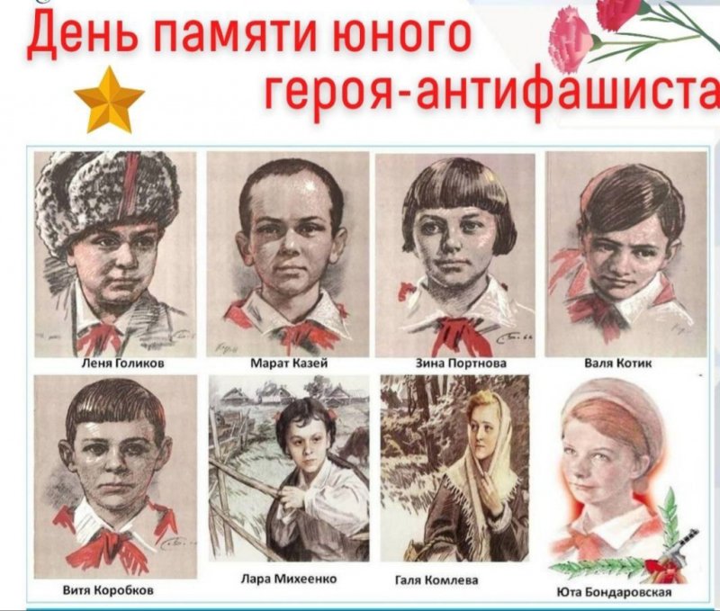 8 Февраля день юного героя антифашиста