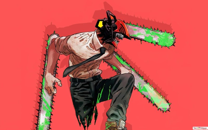 Денджи человек бензопила аниме