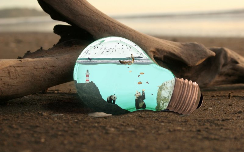 Креативный рабочий стол