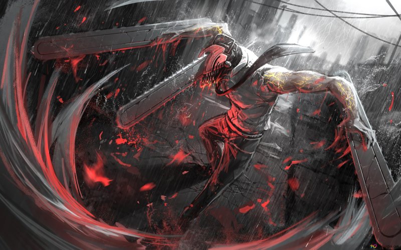 Аниме чейнсоу Мэн