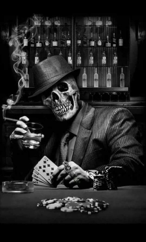 Череп гангстер